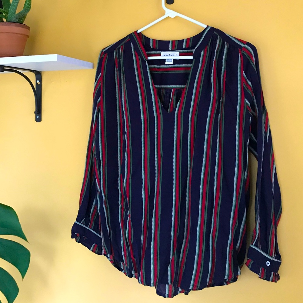 Striped Blouse - Picture 2 of 5